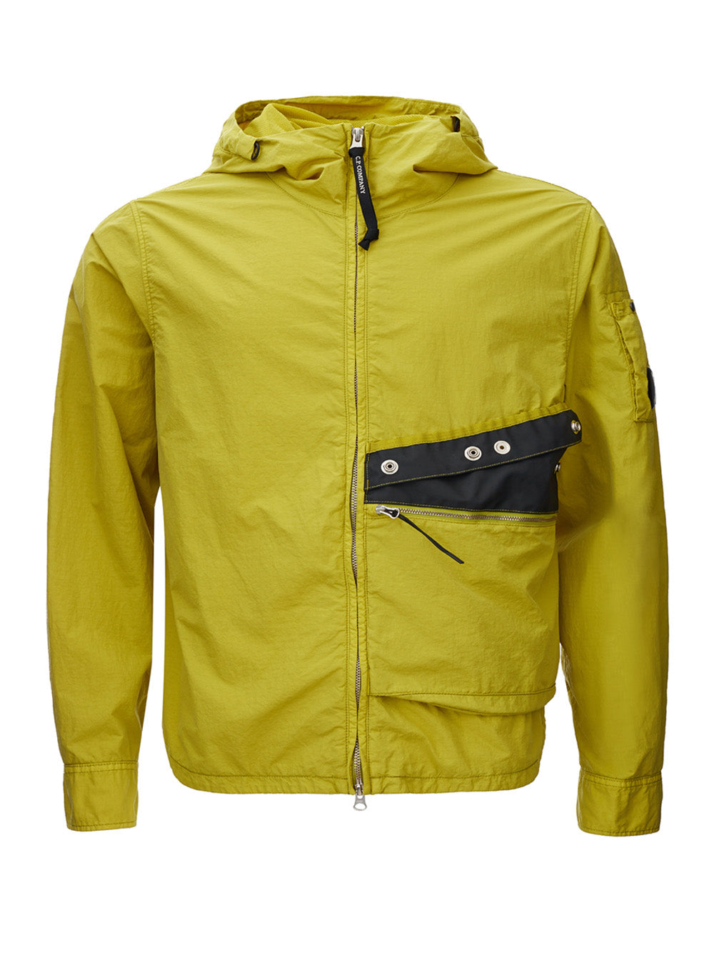 Lime Green Tech Fabric Jacket