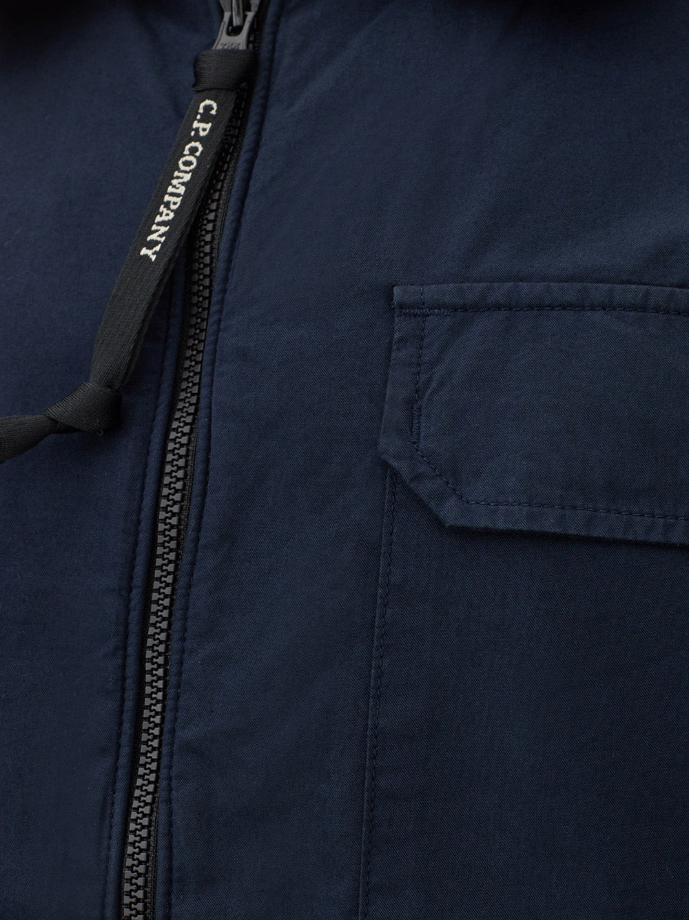 Blue Cotton Overshirt