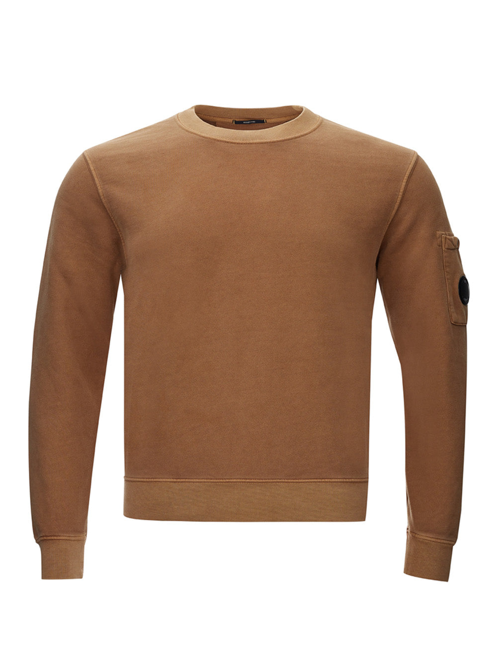 Brown Round neck Sweatshirt