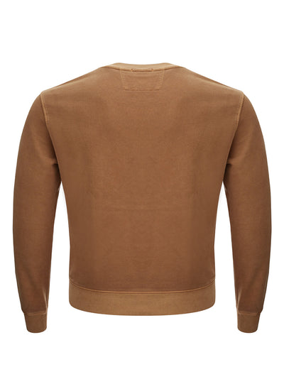 Brown Round neck Sweatshirt