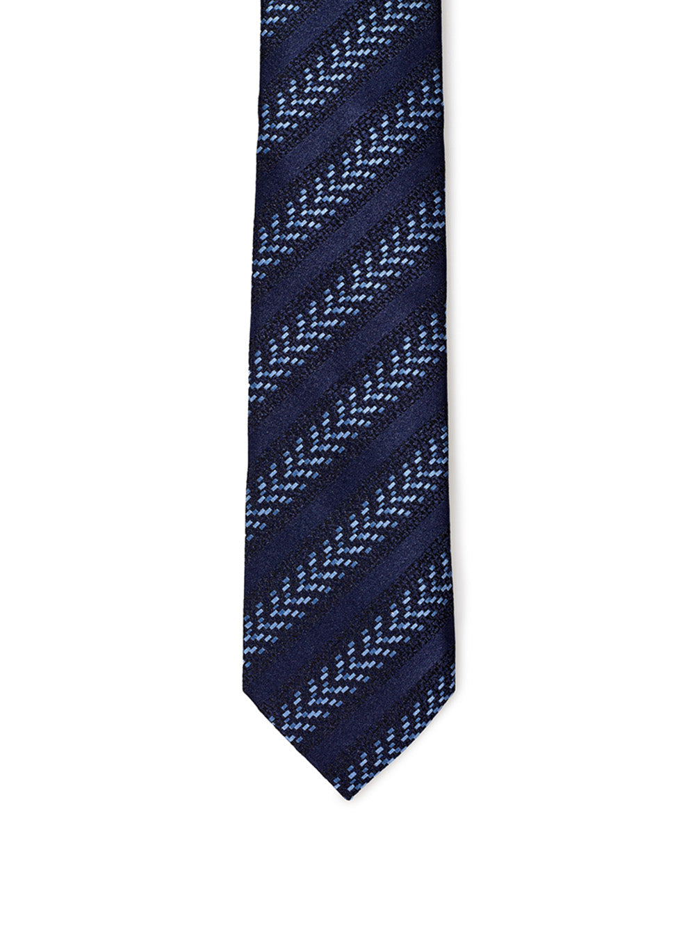 Blu Regimental Silk Tie