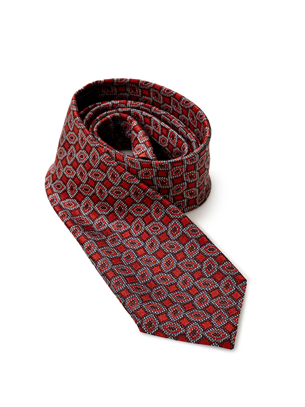 Orange Silk Tie