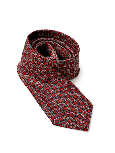 Orange Silk Tie