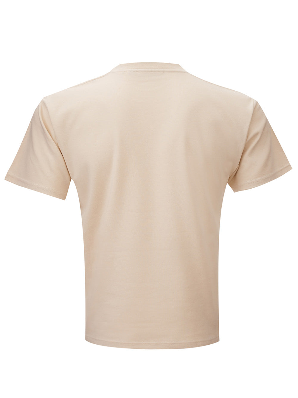 Oversized Beige Cotton T-Shirt