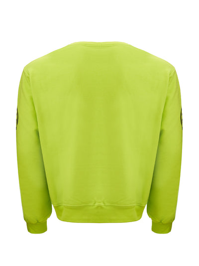 Neon Green Oversized Sweatshirt with Logo