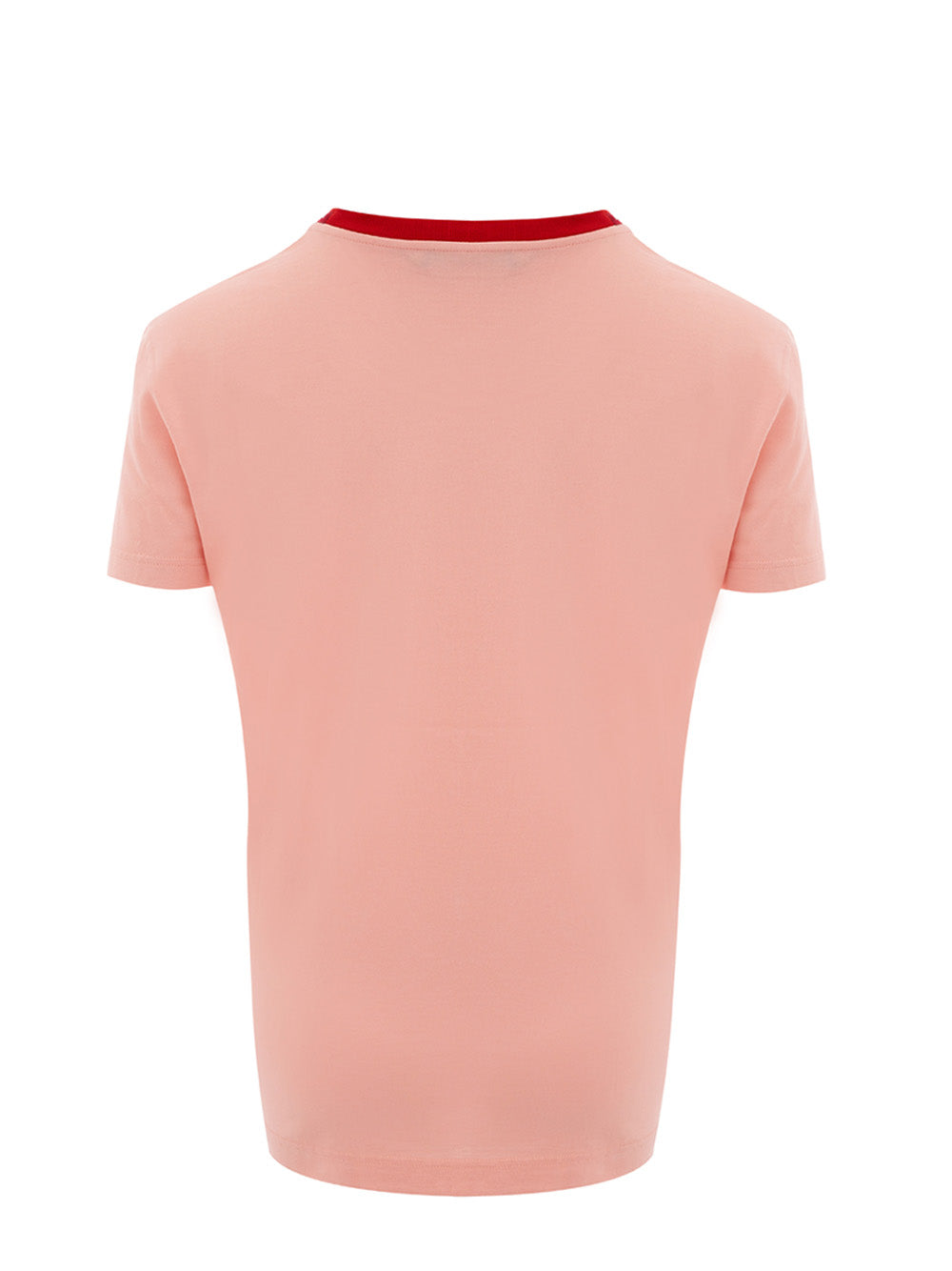 Pink Cotton T-Shirt with printed Logo