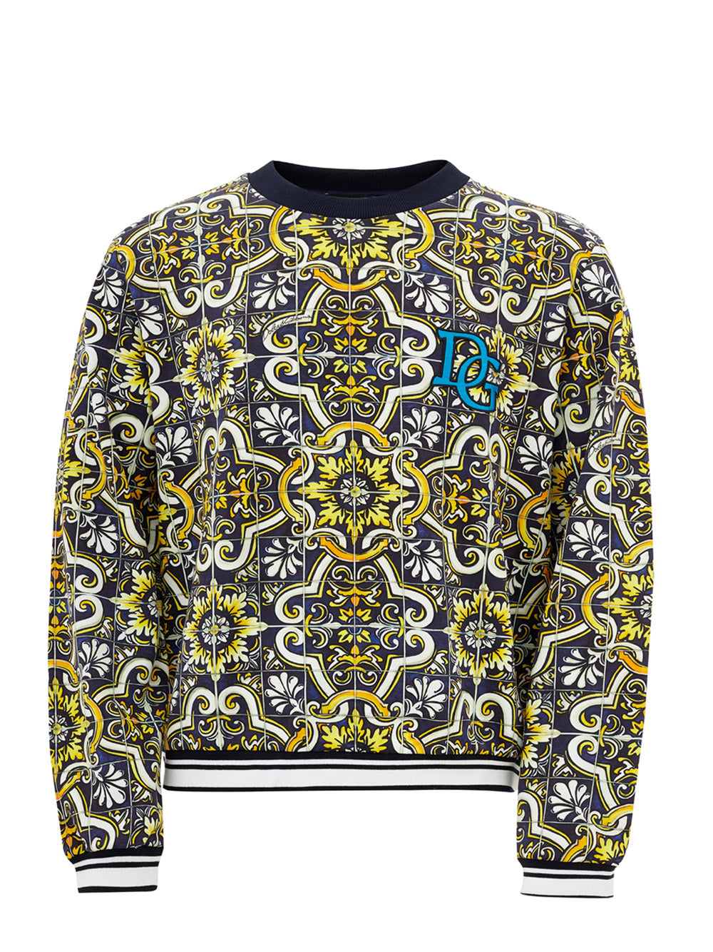 Majolica Print Sweatshirt