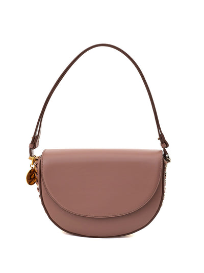 Nude Leather Frayme Shoulder Bag