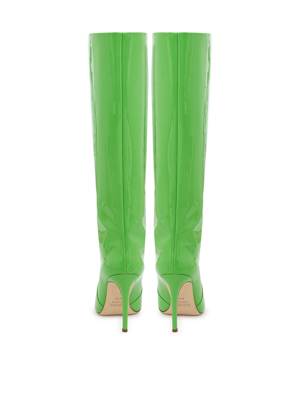 Green Patent Leather Boot