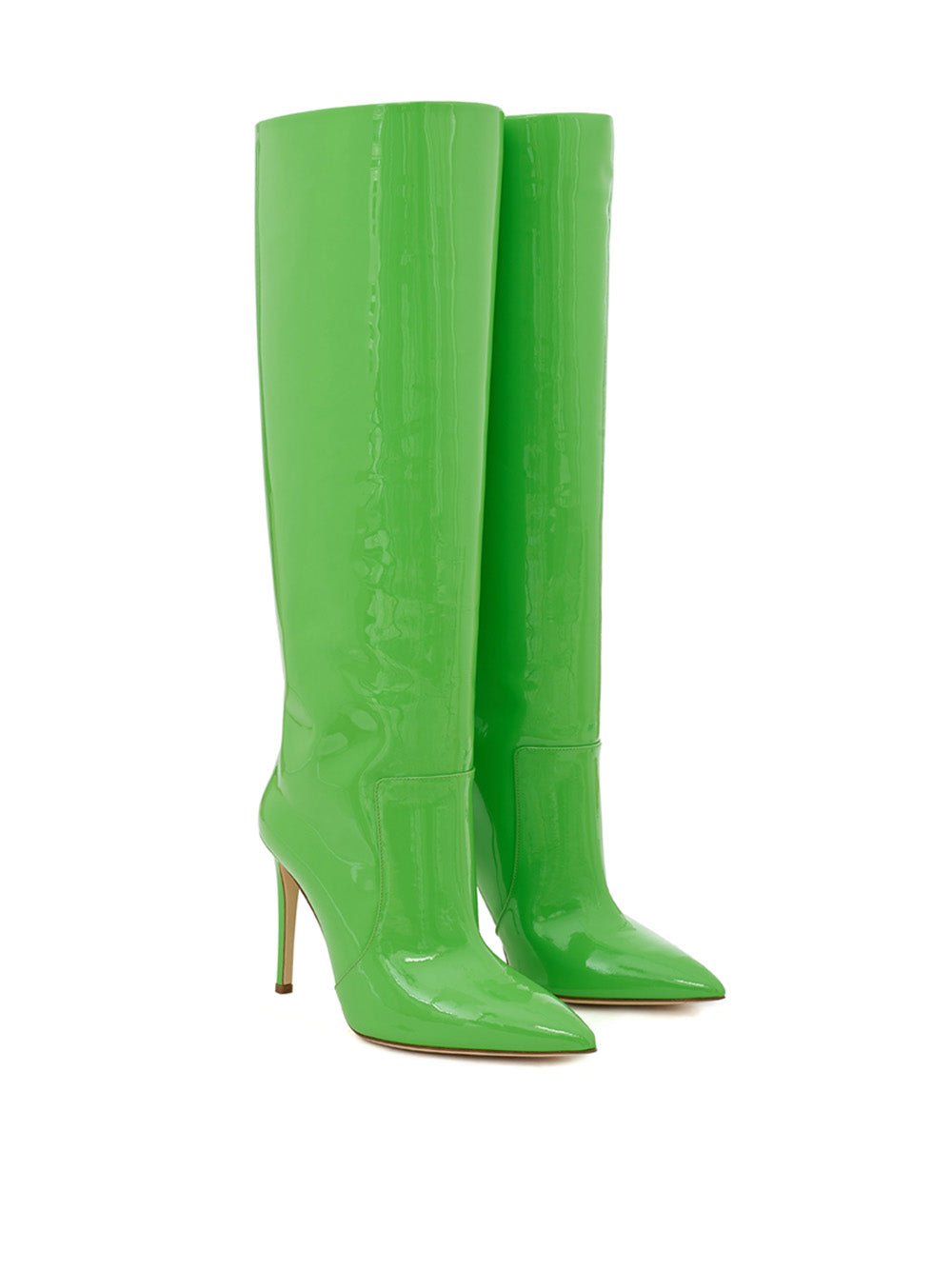 Green Patent Leather Boot