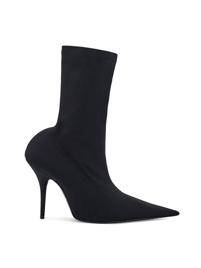 Black Ankle Boot 'knife'