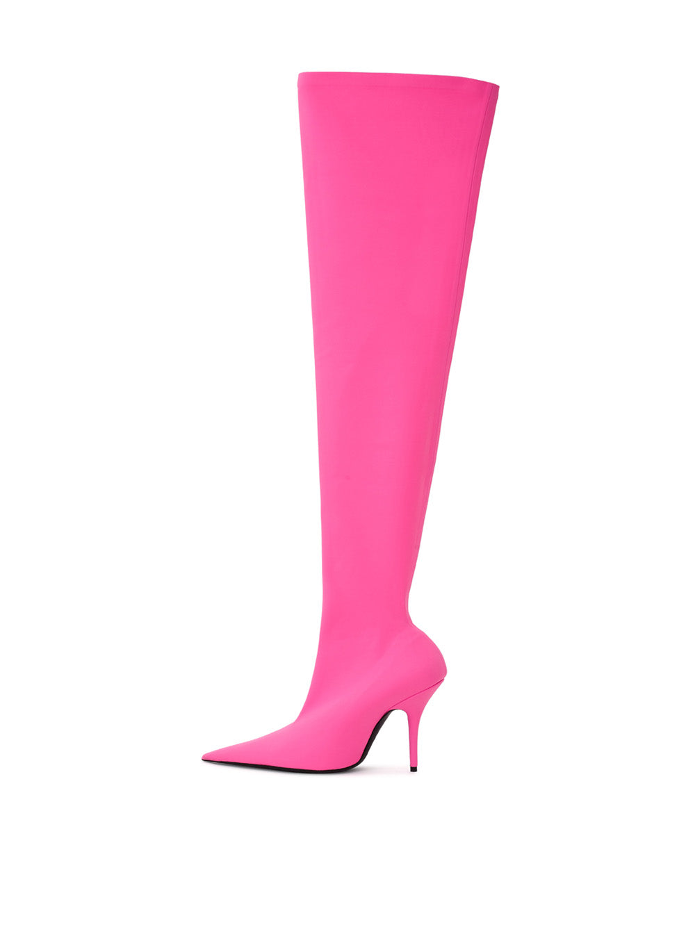 Over The Knee Neon Pink Boot