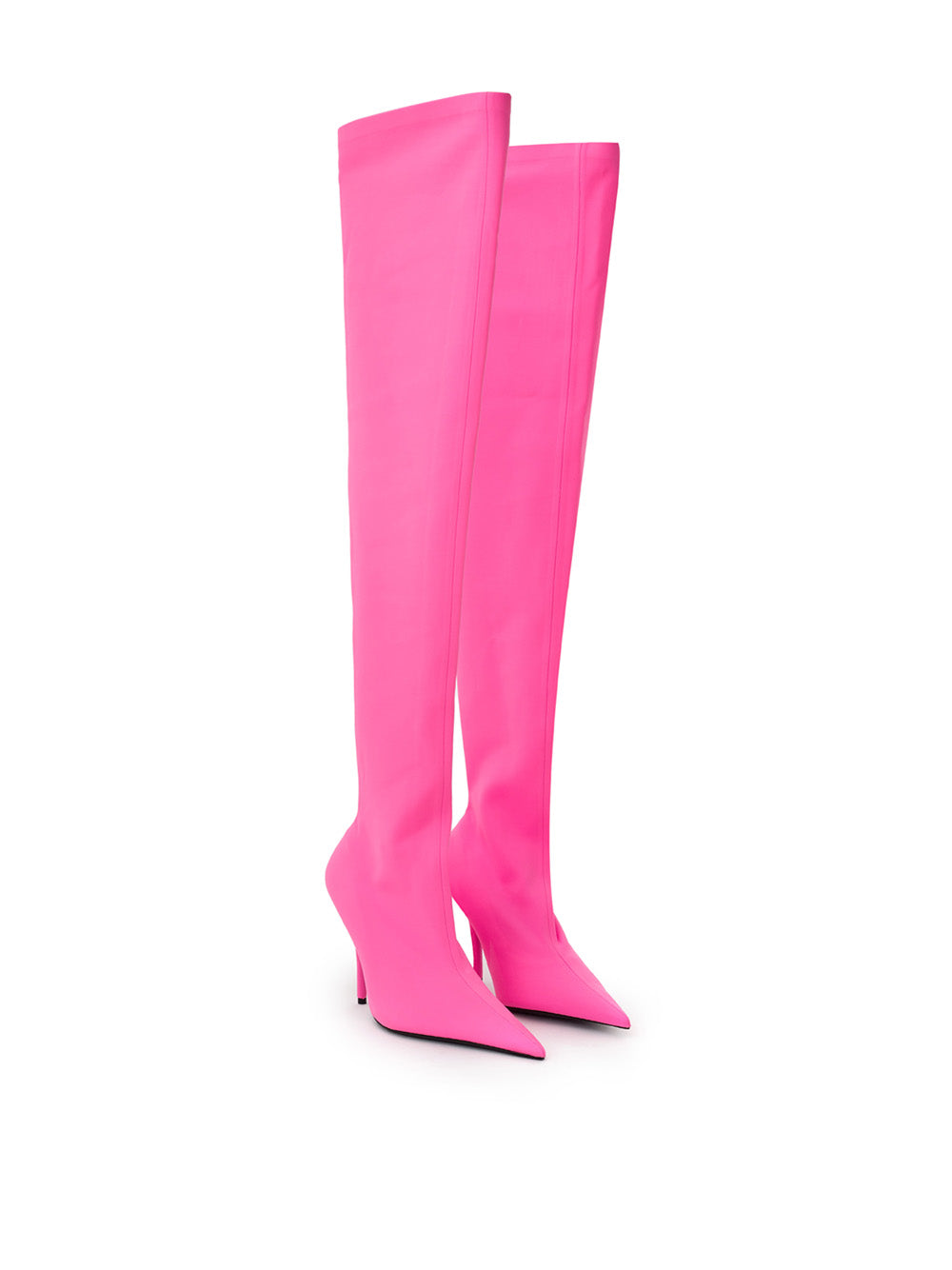 Over The Knee Neon Pink Boot