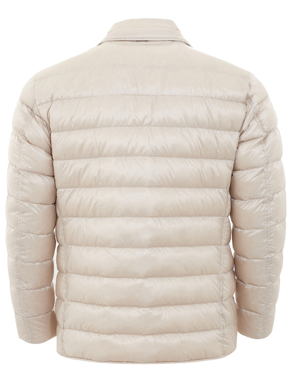 Ultralight Quilted Ivory Jacket