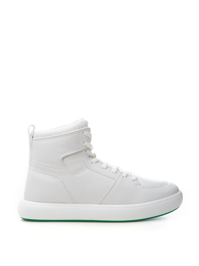 High 'Pillow' White Sneakers