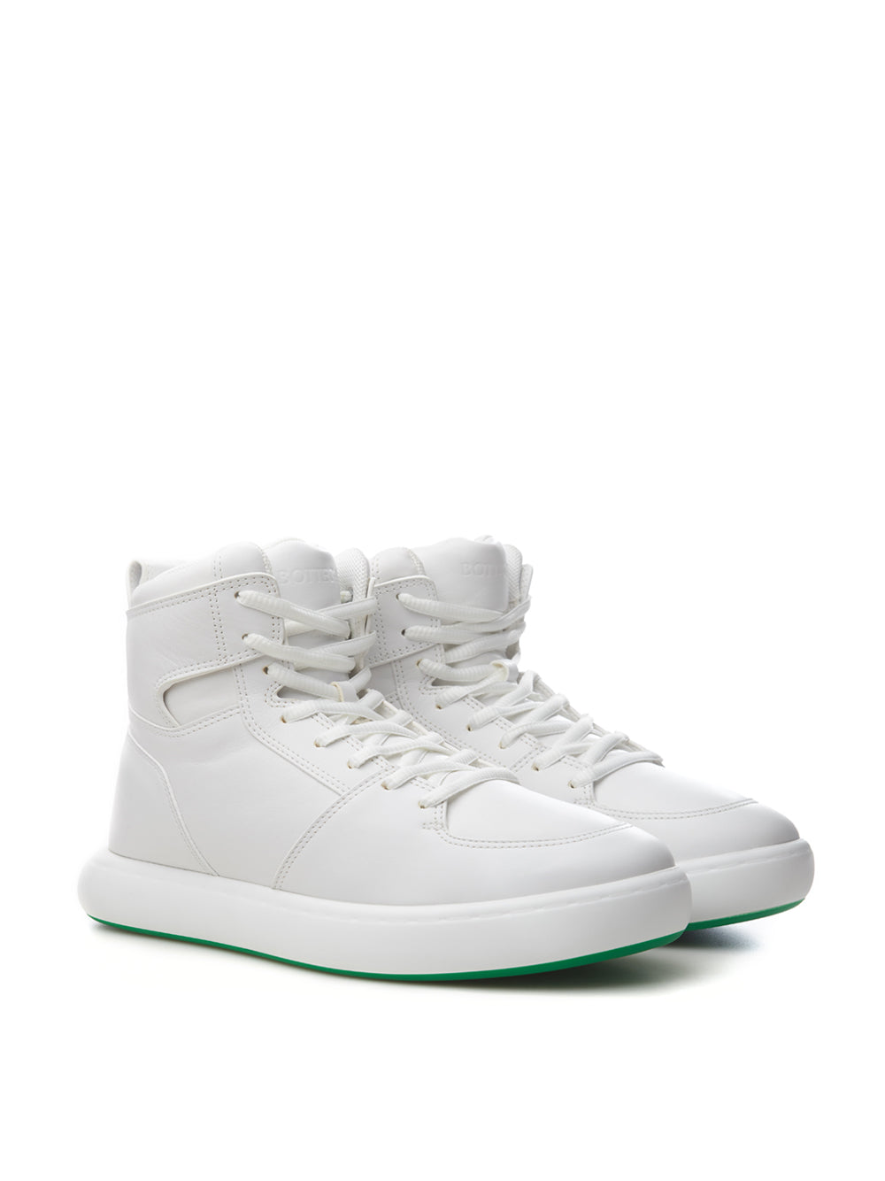 High 'Pillow' White Sneakers