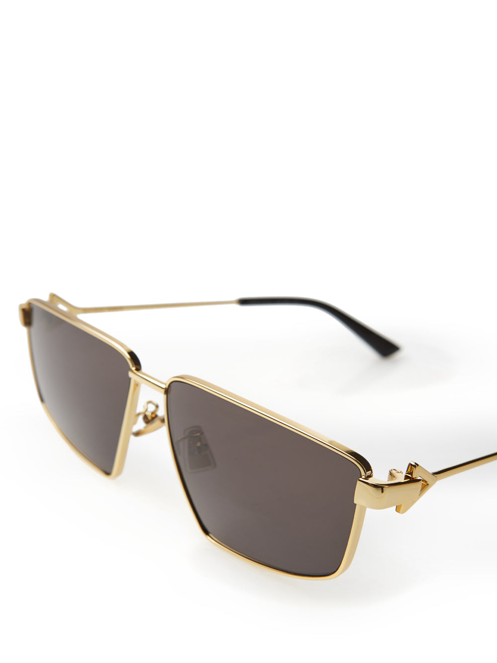 Squared Gold Metal Sunglasses