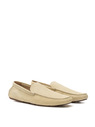 Beige Loafer in Suede