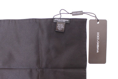 Black Silk Handkerchief