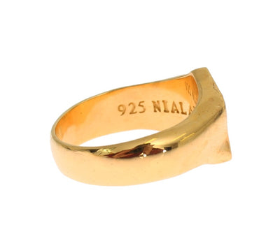 Gold Plated 925 Sterling Silver Ring