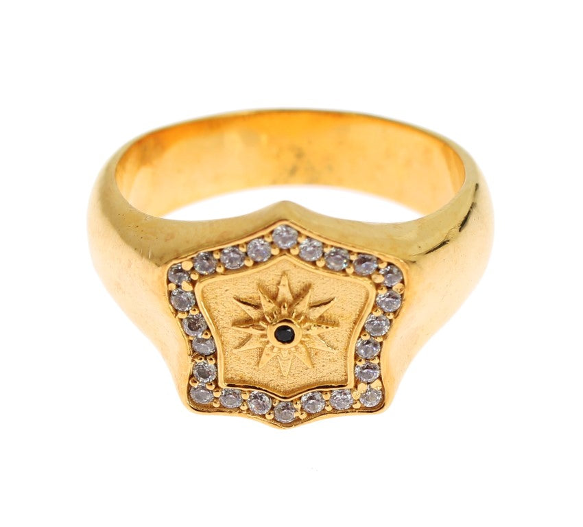 Gold Plated 925 Sterling Silver Ring