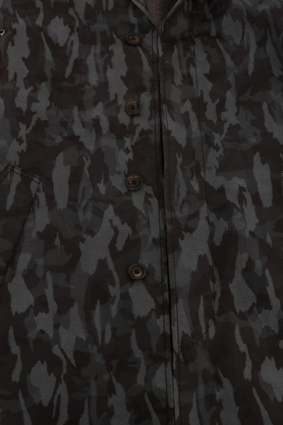 Blue Camouflage Trench Trench