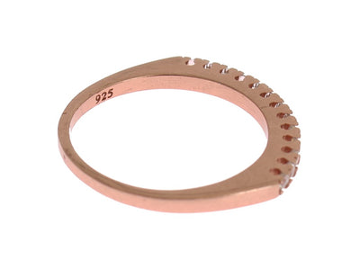 Red Gold 925 Silver Ring