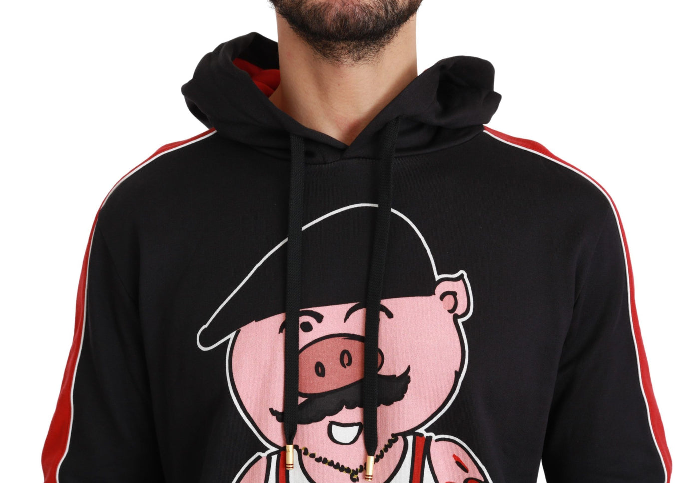 Black Pig of the Year Hooded Sweater