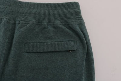 Green Cashmere Training Pants