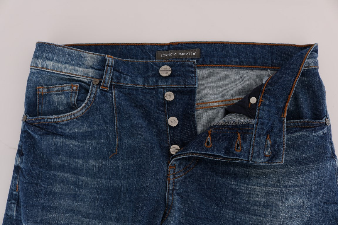 Blue Wash Perth Slim Fit Jeans