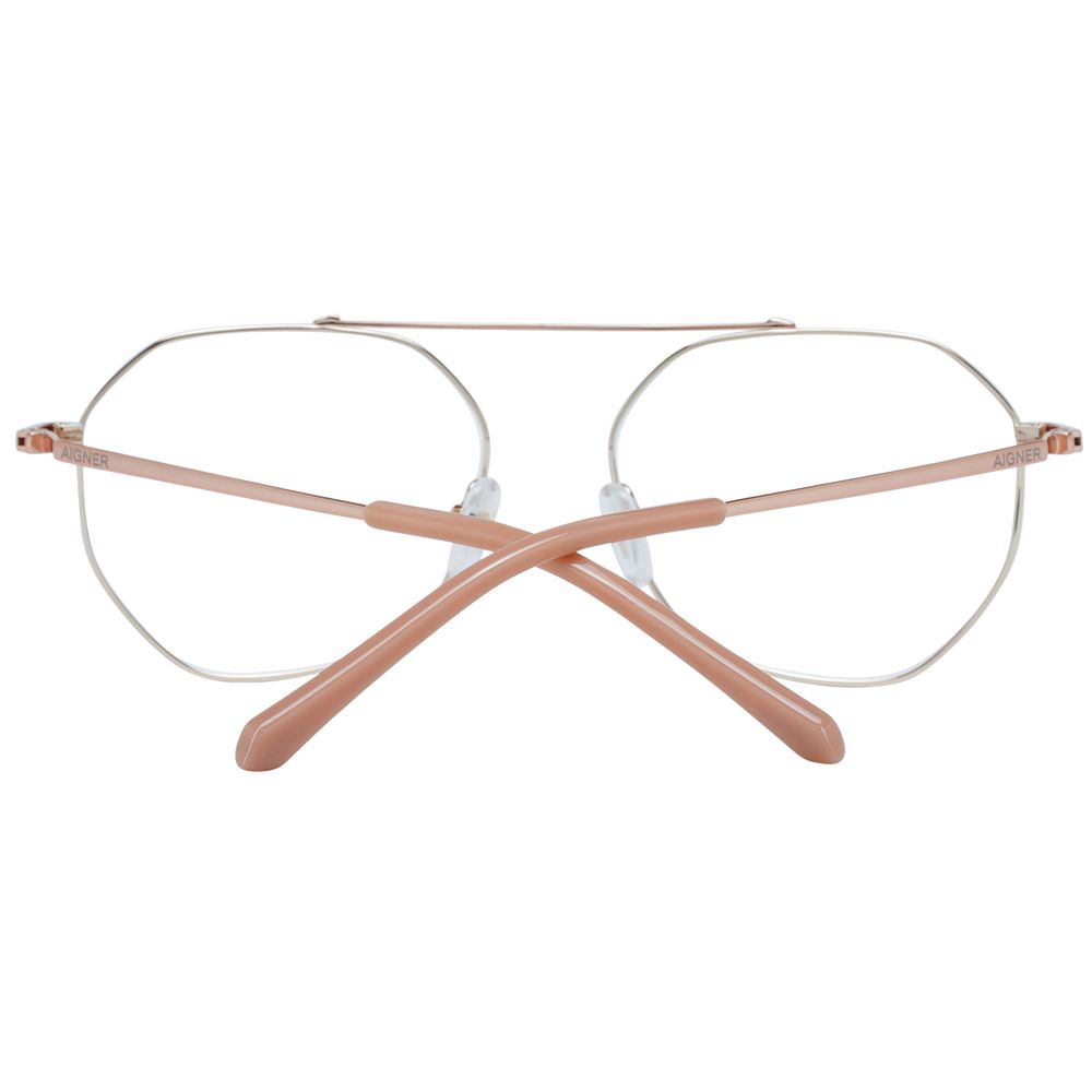 Gold Unisex Optical Frames