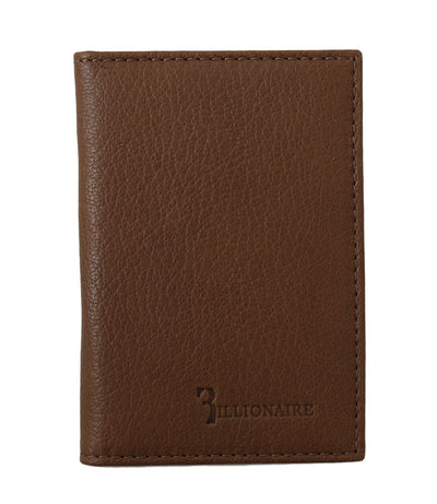 Brown Leather Bifold Wallet