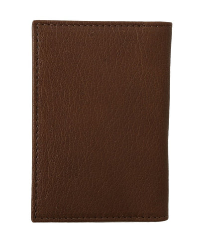 Brown Leather Bifold Wallet