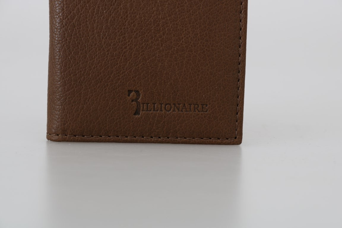 Brown Leather Bifold Wallet