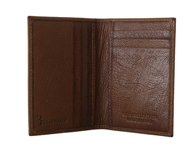 Brown Leather Bifold Wallet