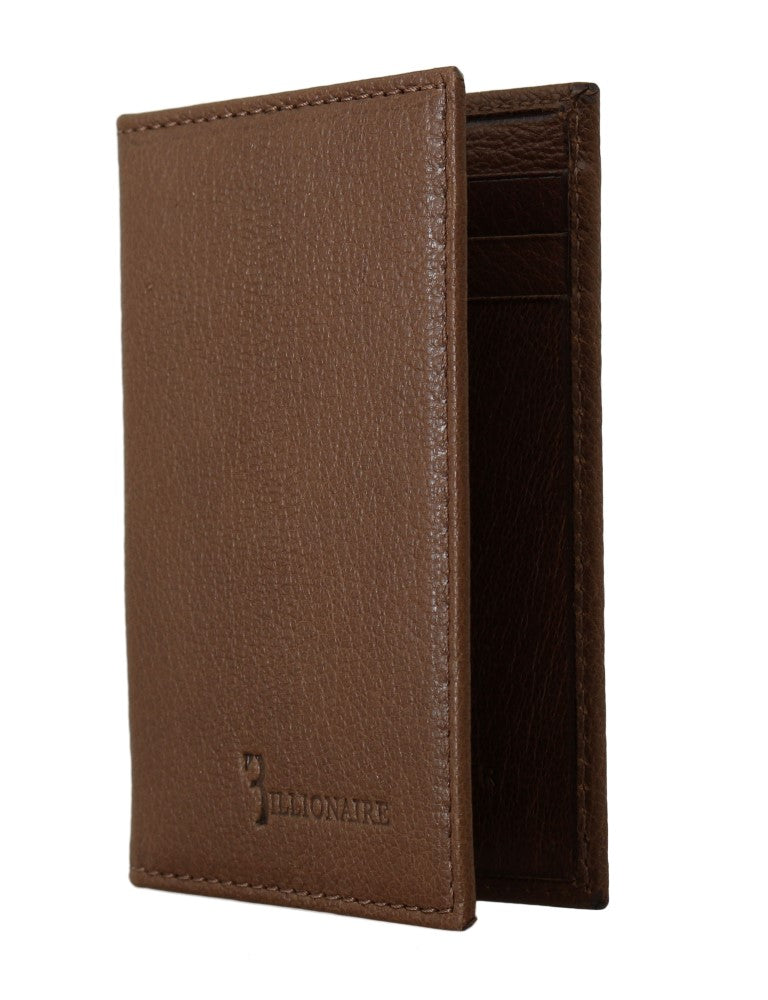 Brown Leather Bifold Wallet