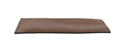 Brown Leather Cardholder Wallet