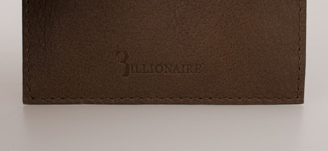 Brown Leather Cardholder Wallet