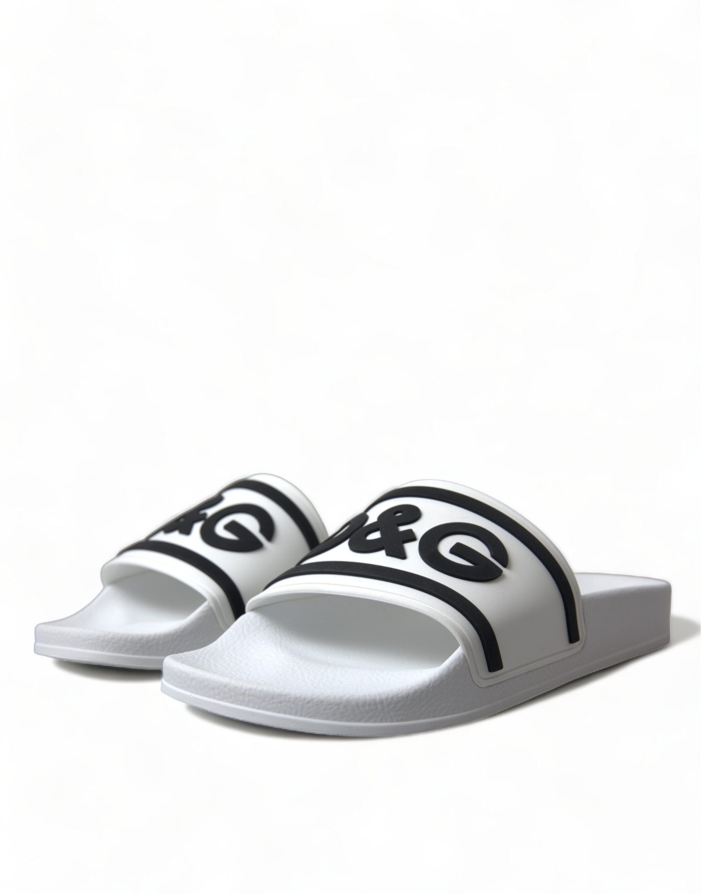 White Rubber Sandals Slippers Beachwear Men Shoes