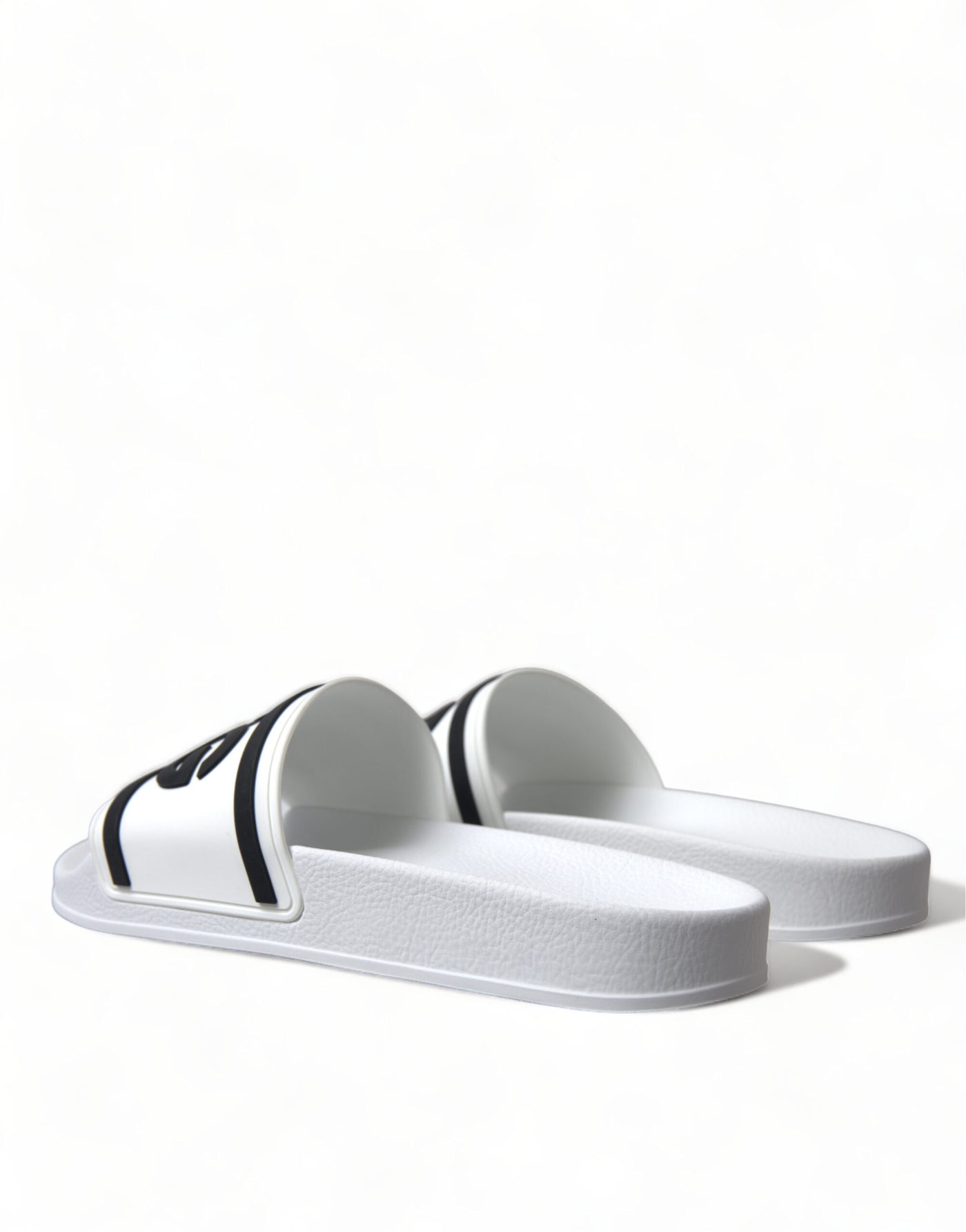 White Rubber Sandals Slippers Beachwear Men Shoes