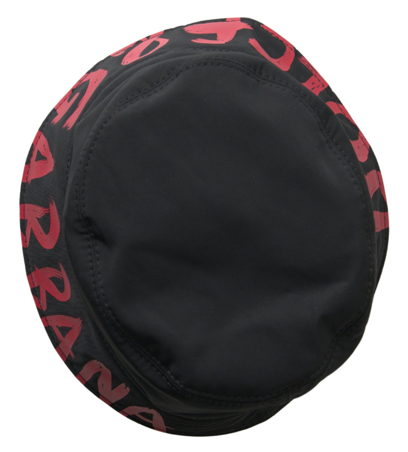 Black Red Logo Reversible Bucket Capello Hat