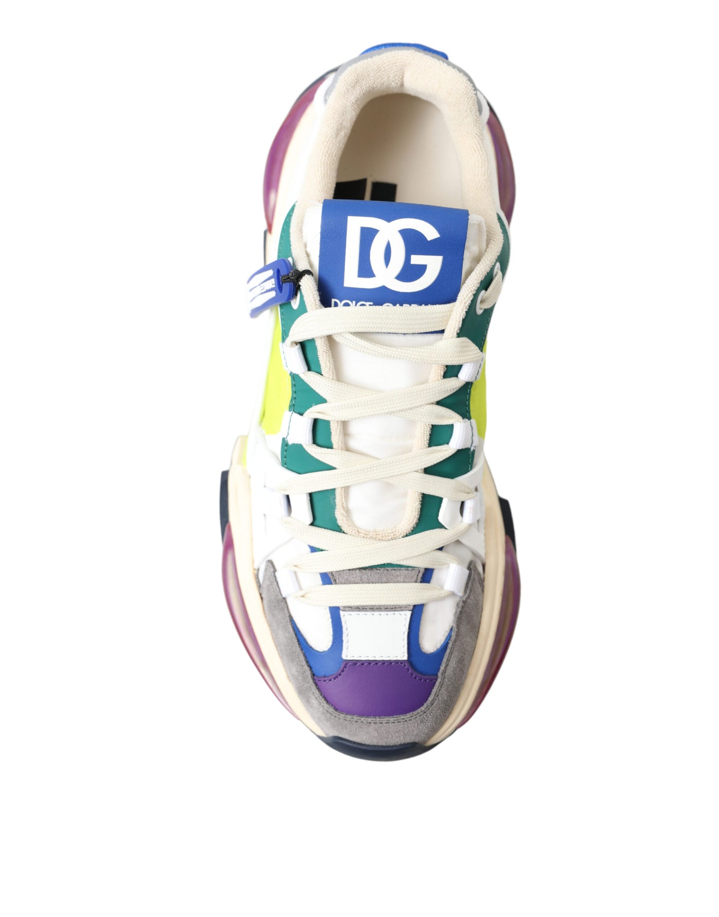 Multicolor Mixed Material Airmaster Sneakers