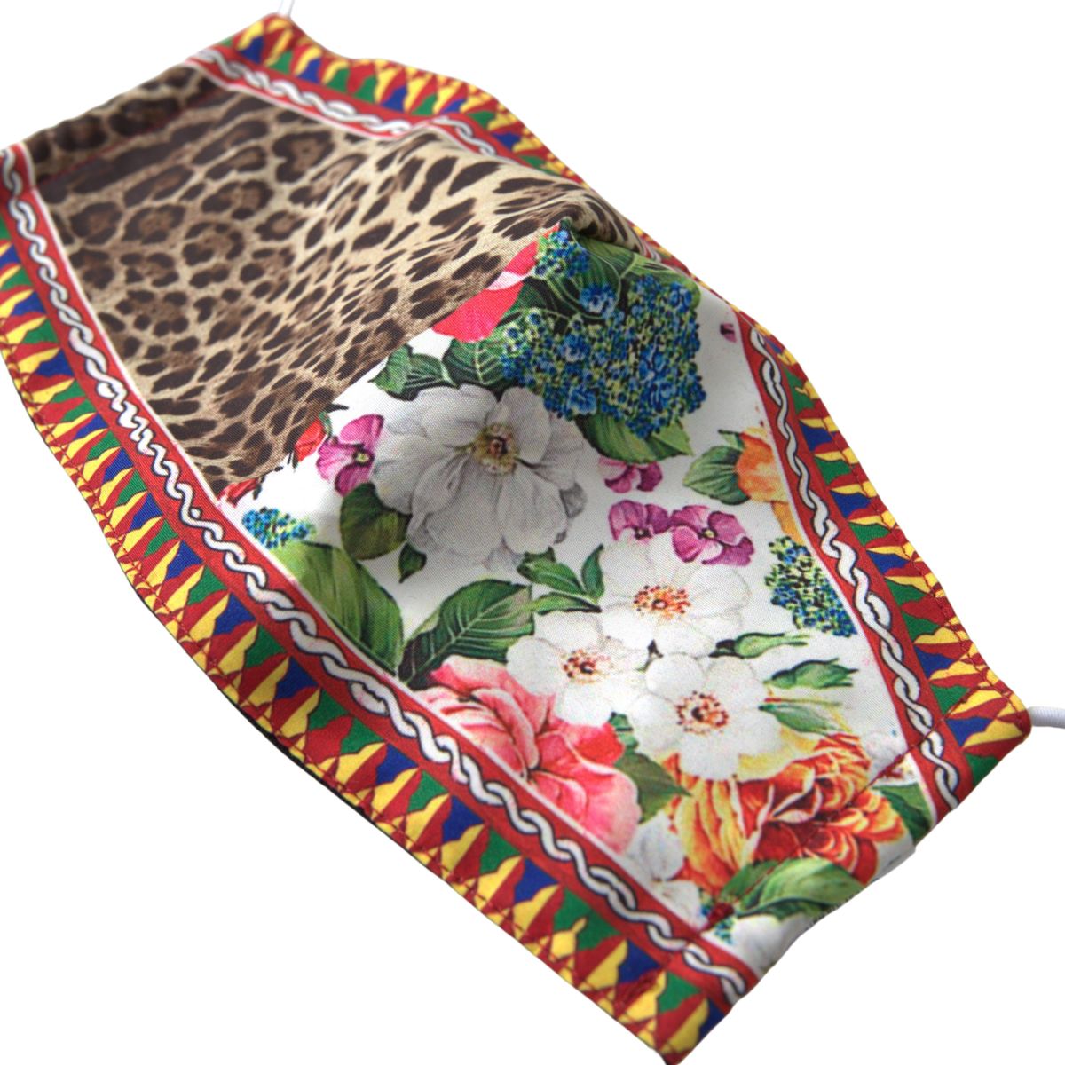 Multicolor Leopard Floral Elastic Ear Strap Face Mask