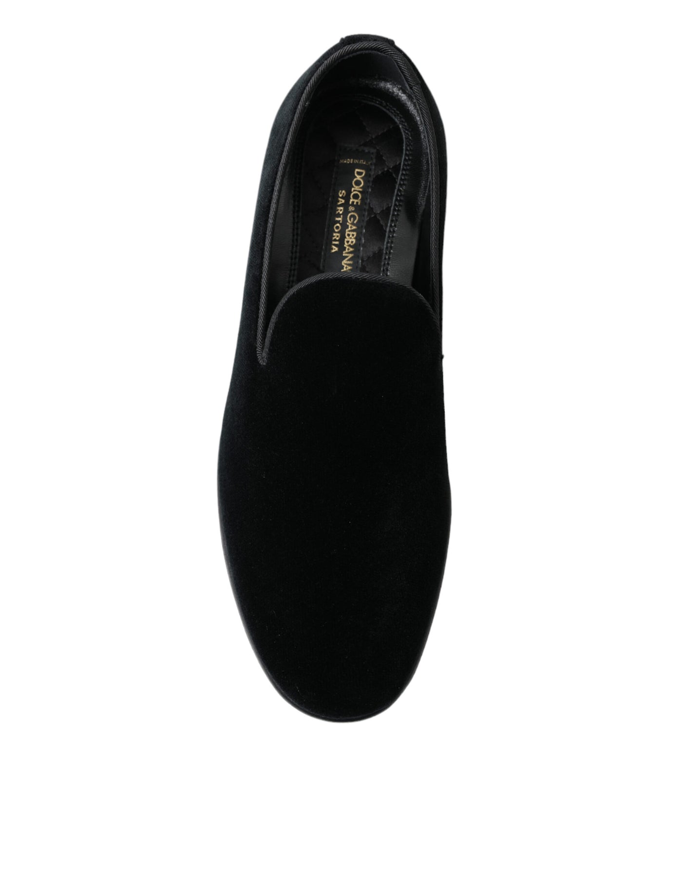 Black Velvet Loafers Formal Dress Shoes