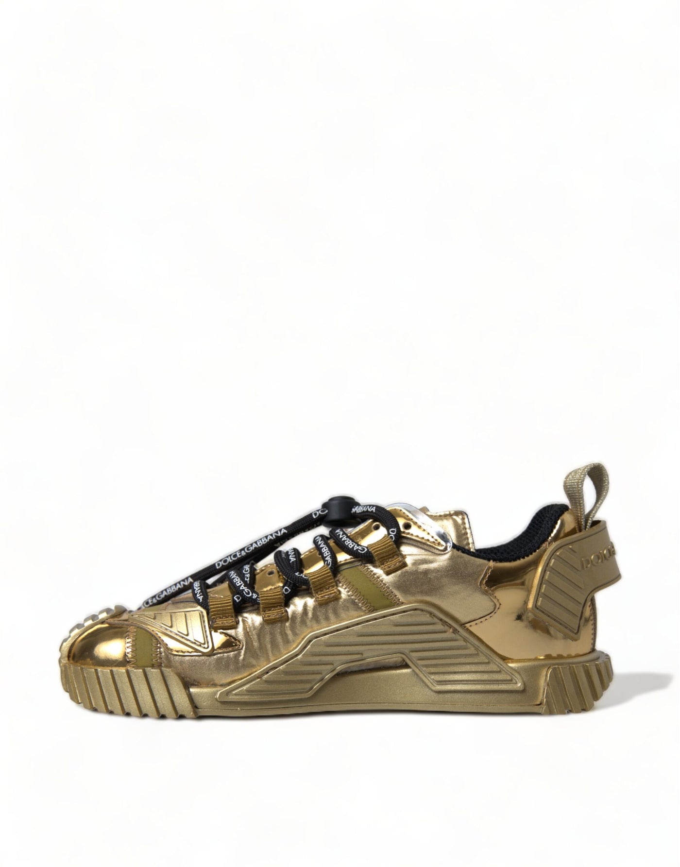 Metallic Gold NS1 Low Top Sneakers Shoes