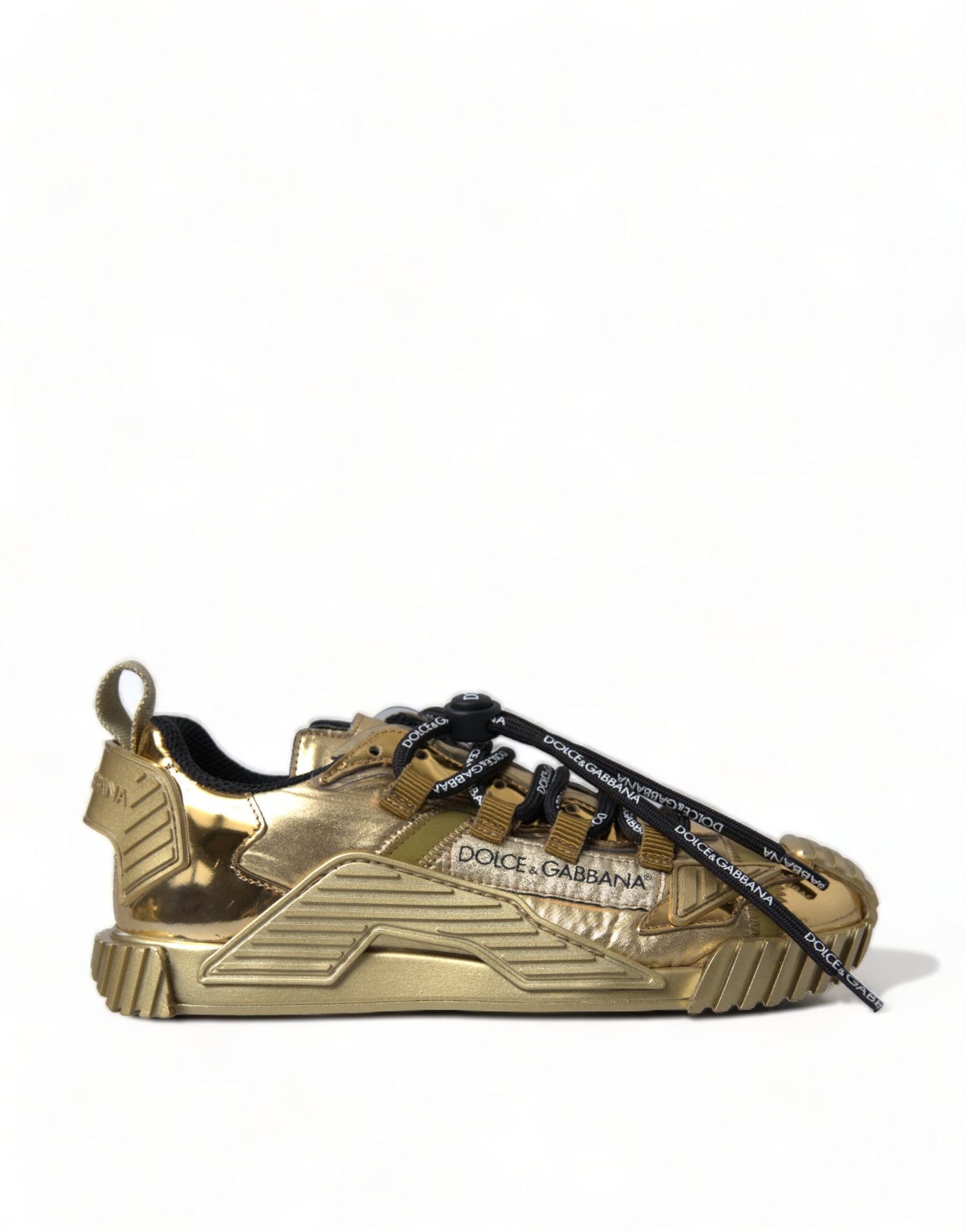 Metallic Gold NS1 Low Top Sneakers Shoes