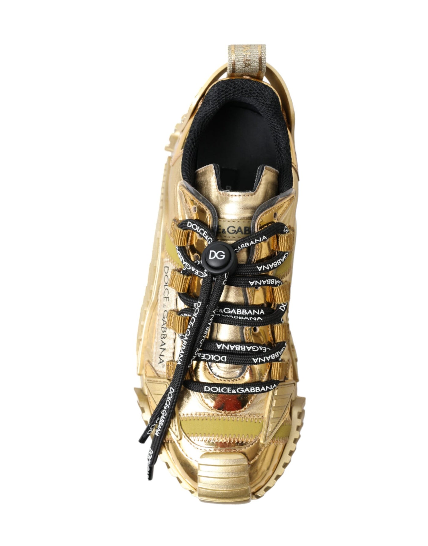 Metallic Gold NS1 Low Top Sneakers Shoes