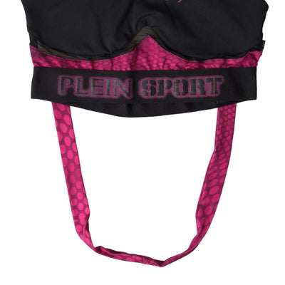 Black Fuchsia Logo Athlete Hannah Bra Underwear