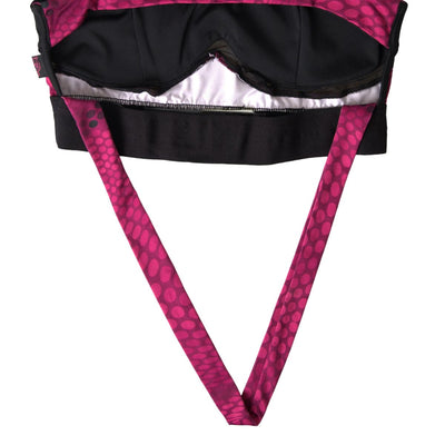 Black Fuchsia Logo Athlete Hannah Bra Underwear