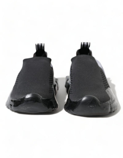 Black Sorrento Slip On Low Top Sneakers Shoes